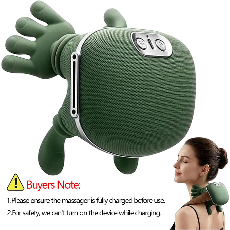 2026 Bionic Nacken-Massager N7 – 3 Stufen, Knetmassage für Nacken & Schulter | Thryvo Fitness