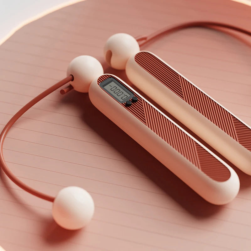 Kabelloses Sprungseil mit elektronischem Zähler – Cordless Skipping Rope für Cardio & Fitness | Thryvo Fitness