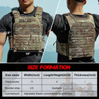 Gewichtsweste KRYDEX Tactical – bis 30 kg, MOLLE, 500D Nylon, 4 Farben | Thryvo Fitness