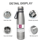 Edelstahl Thermoskanne 850–1500 ml – 316 Lebensmittelstahl, Vakuumisoliert für Outdoor, Camping & Reisen | Thryvo Fitness