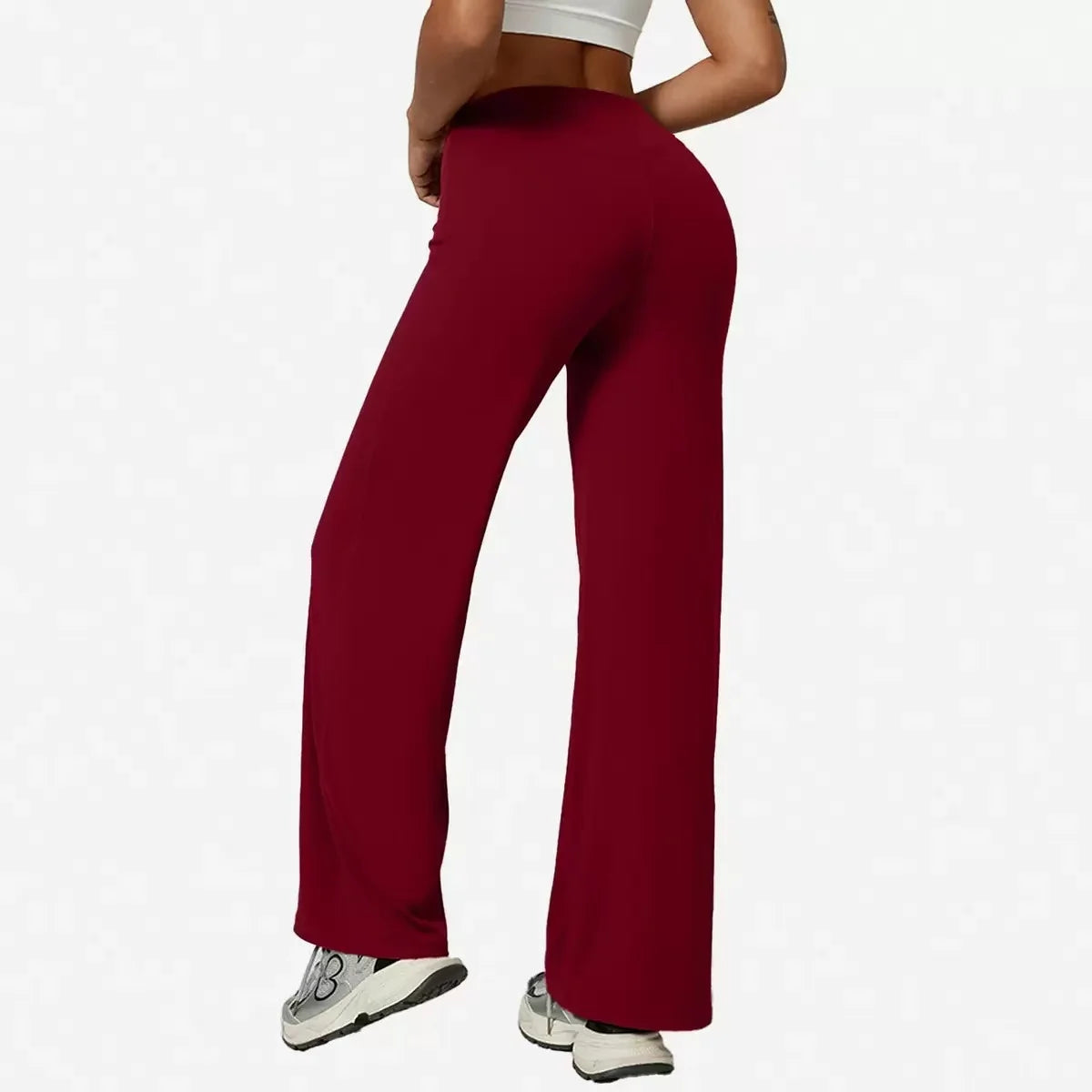 Damen Yogahose Straight Leg – Leichte Sporthose für Yoga, Jogging & Outdoor | Thryvo Fitness