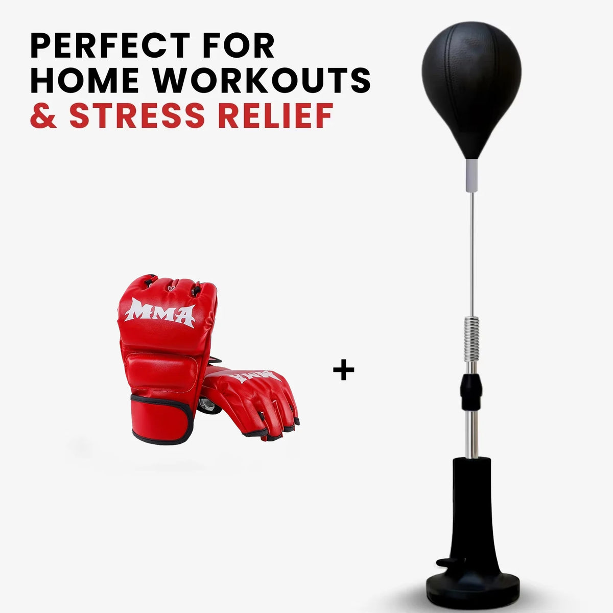 Cobra Boxsack Reflex Bag – Höhenverstellbarer Punching Bag für Boxing & Agility | Thryvo Fitness