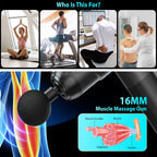 Elektrische Massagepistole mit Drucksensor – leise, 6h Akku, USB-C | Thryvo Fitness