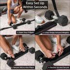 Hüftgurt für Hip Thrust & Krafttraining – Verstellbarer Nylon Gewichtsgürtel | Thryvo Fitness