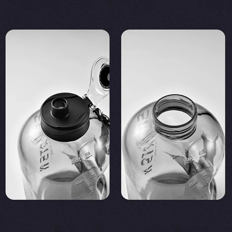 Sport Trinkflasche 1,7 & 2,7 L – BPA-frei, Tritan-Kunststoff für Gym, Camping & Reisen | Thrive Fitness