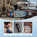 WNOVA W025 Ultraleichtes Aufblasbares SUP Board 350×86×15 cm – Yoga, Angeln, Reisen | Thryvo Fitness