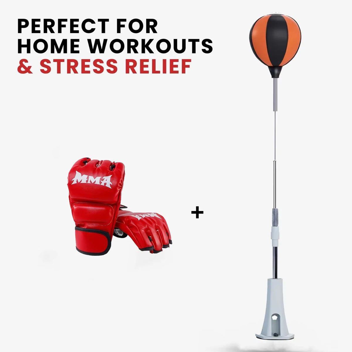Cobra Boxsack Reflex Bag – Höhenverstellbarer Punching Bag für Boxing & Agility | Thryvo Fitness