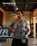 SONGMICS Hexagon Hantelset 30 kg – Kurzhantel, Langhantel & Push-up in einem