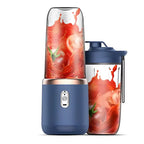 Portabler Elektrischer Mixer 400ml – 6 Klingen, USB, für Smoothies, Saft & Eis | Thryvo Fitness