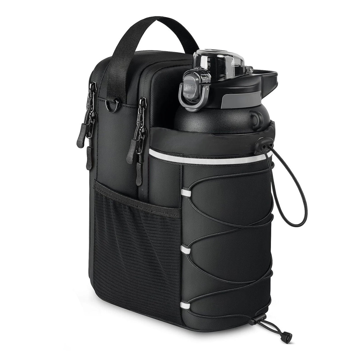 Gym Magnetische Flaschentasche XL – Große Kapazität, Crossbody & Outdoor Sport | Thryvo Fitness