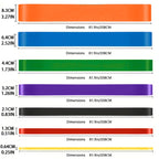 Resistance Band Heavy Duty – Latex Widerstandsband 9–105 kg für Gym, Yoga & Home Workout | Thryvo Fitness