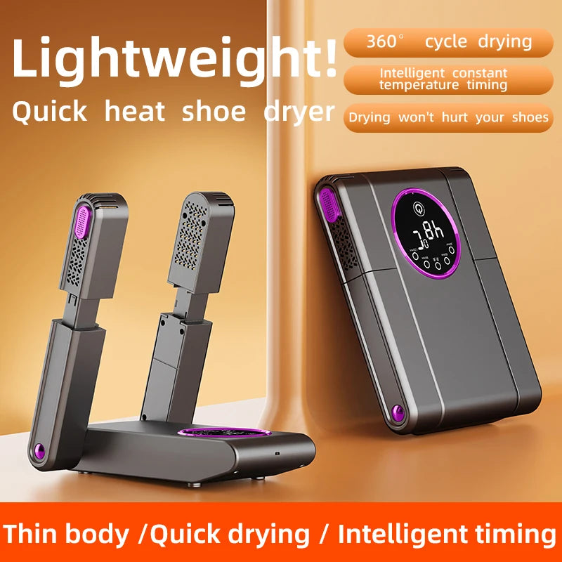 UV Schuhtrockner 220V – Elektrisch mit UV-Sterilisation, Ozon & Timer | Thryvo Fitness