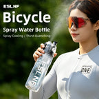 Sporttrinkflasche 2-in-1 – Spray & Direkttrinken, 0,6L, doppelwandig | Thryvo Fitness