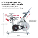 JASPORT S3 Ergometer Heimtrainer – App, Zwift & Kinomap, leise, bis 120 kg | Thryvo Fitness