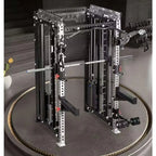 Smith Machine Power Rack – Multifunktional, 75+ kg Gewichtsturm, Stahl | Thryvo Fitness