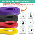 Resistance Band Heavy Duty – Latex Widerstandsband 9–105 kg für Gym, Yoga & Home Workout | Thryvo Fitness