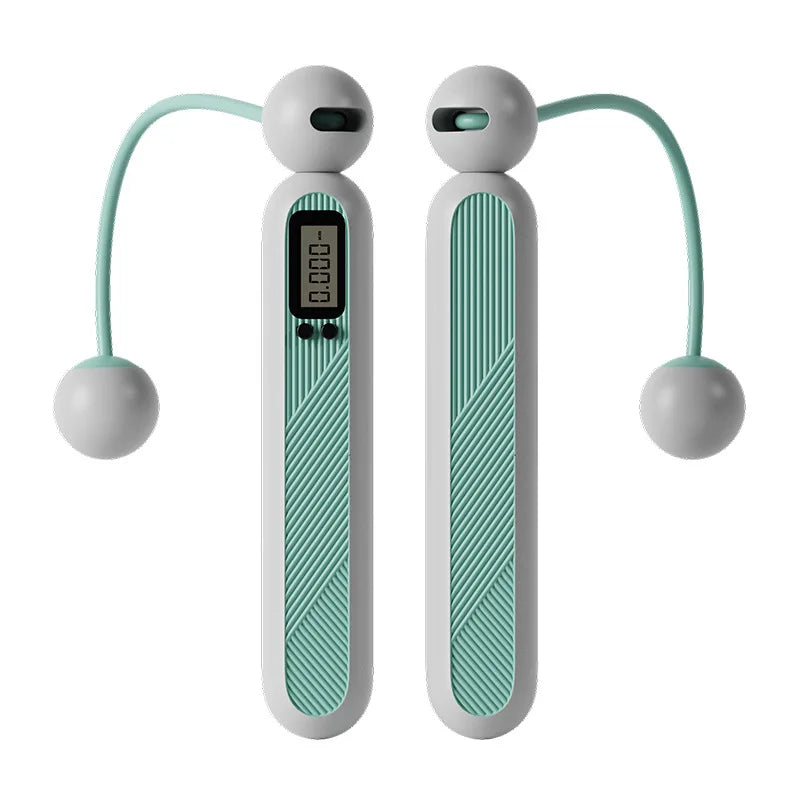 Kabelloses Sprungseil mit elektronischem Zähler – Cordless Skipping Rope für Cardio & Fitness | Thryvo Fitness