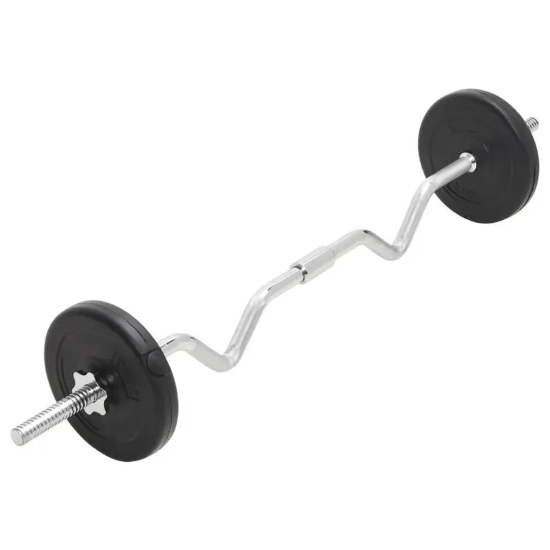 30kg Kurzhantel & Langhantel Set – Heimtraining Gewichte