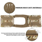 Gewichtsweste KRYDEX Tactical – bis 30 kg, MOLLE, 500D Nylon, 4 Farben | Thryvo Fitness