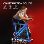 SPORTNOW Heimtrainer Bike – Magnetwiderstand, LCD, leise, bis 120 kg | Thryvo Fitness