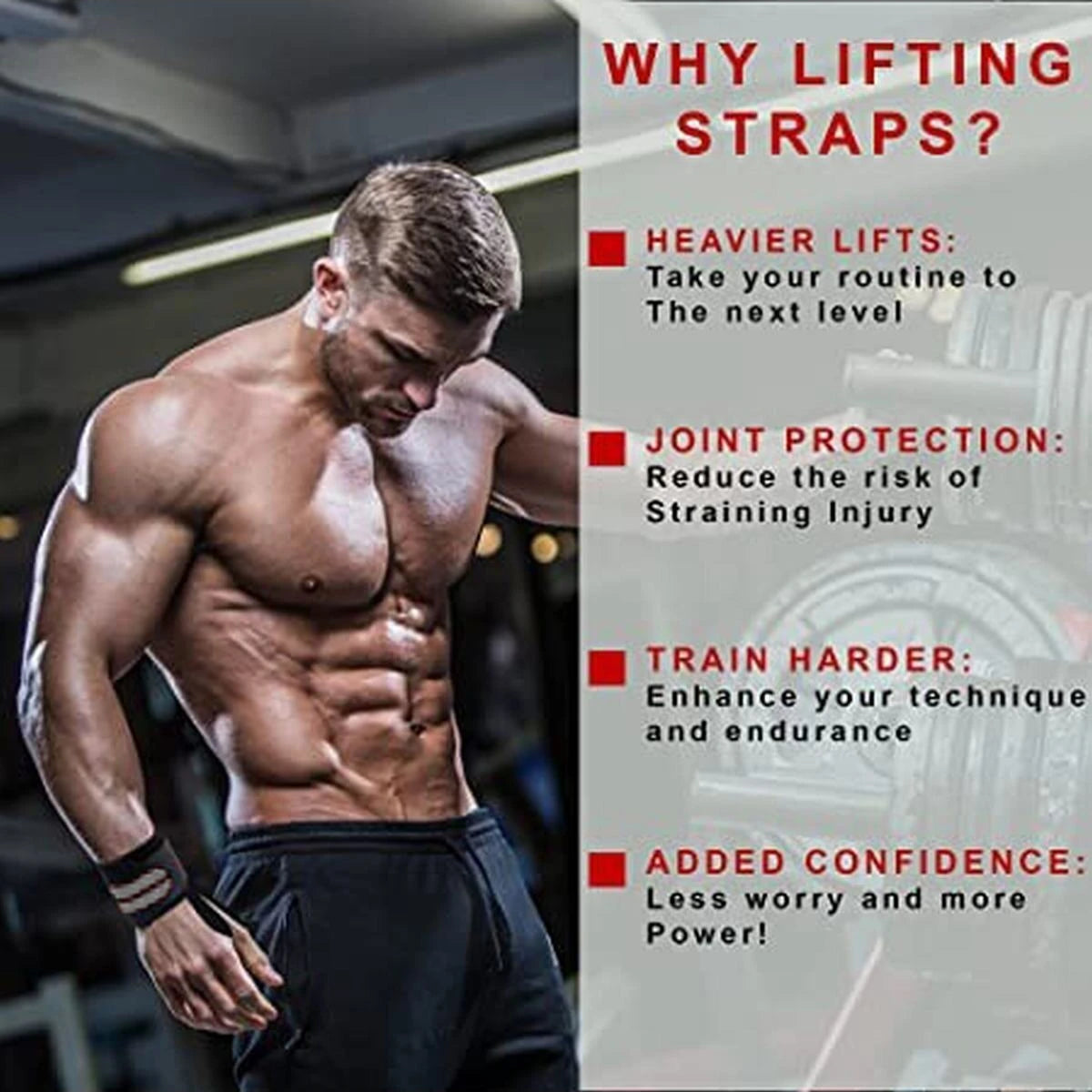Handgelenkbandagen für Gewichtheben & Gym – Professionelle Bandagen 1 Paar | Thryvo Fitness