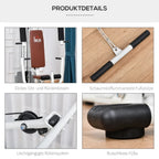 Multigym Kraftstation mit Gewichten, Klimmzug & Beintrainer – 150×110×210 cm | Thryvo Fitness