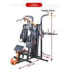 3-in-1 Kraftmaschine – Multifunktionale Trainingsstation für Full-Body Workout | Thryvo Fitness