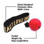 Boxing Reaktionsball mit Kopfband – Reflex Speed Ball für MMA, Muay Thai & Koordination | Thryvo Fitness