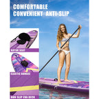 DIXERO Aufblasbares SUP Board 335×84×15 cm – bis 170 kg, All-Round, Komplett-Set | Thryvo Fitness