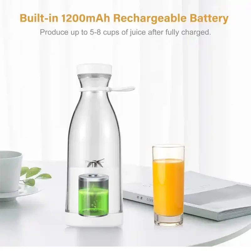 Mini Mixer USB – Tragbarer Smoothie Blender für Saft, Shakes & Protein Drinks | Thryvo Fitness