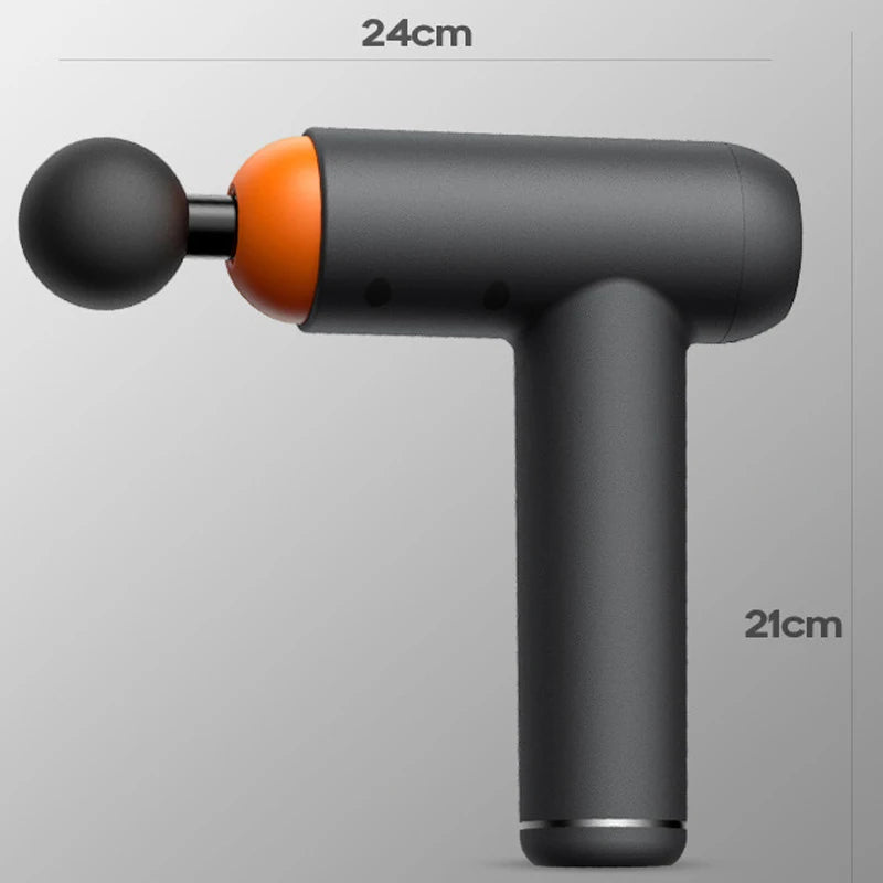 Faszienpistole 99 Stufen – 8 Aufsätze, LED-Display, 6.800 rpm, Type-C | Thryvo Fitness