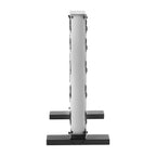 Kurzhantel Ständer 5-stufig – A-Frame Stahlregal für 5 Paare, 100 kg Tragkraft | Thryvo Fitness