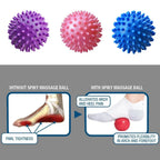 Igelball 6,5 / 7 cm – PVC, Noppenball, Plantarfasziitis, Triggerpunkte & Physiotherapie | Thryvo Fitness