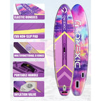 DIXERO Aufblasbares SUP Board 335×84×15 cm – bis 170 kg, All-Round, Komplett-Set | Thryvo Fitness