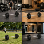 Langhantel Set 30 kg – 2-in-1 Kurzhantel & Langhantel für Home Gym | Thryvo Fitness