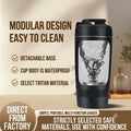 630ml Elektrischer Protein Shaker – 9000 RPM, USB-C, IPX5 wasserdicht, Tritan BPA-frei | Thryvo Fitness