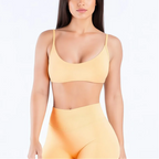 Damen Sport BH nahtlos – Rückenfreier Fitness BH für Yoga & Gym | Thryvo Fitness