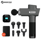 Booster M2-D Massagepistole – 30 Stufen, LCD, 120W, Tiefenmassage für Nacken, Rücken & Körper | Thryvo Fitness