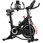 SPORTNOW Heimtrainer Bike – Magnetwiderstand, LCD, leise, bis 120 kg | Thryvo Fitness