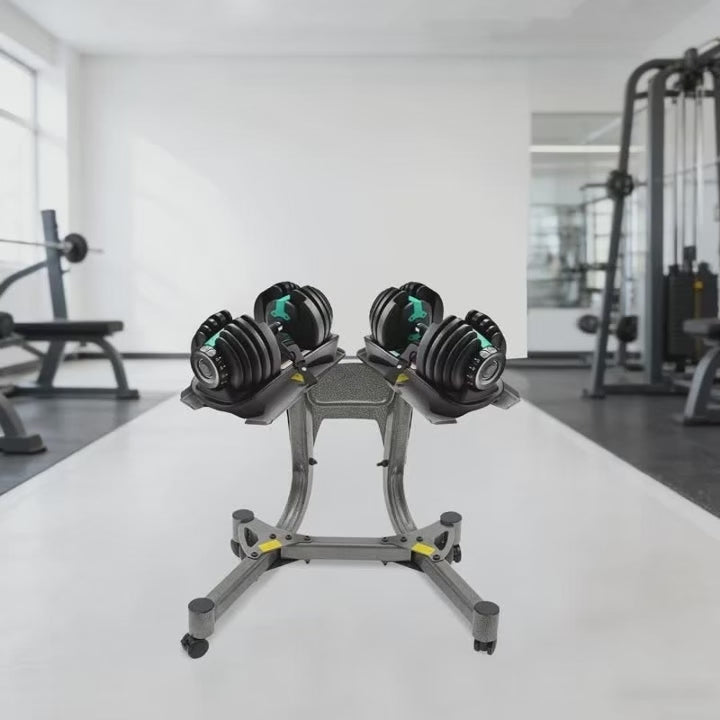Hantelständer für Kurzhanteln – Kompakt & Stabil für Home Gym | Thryvo Fitness